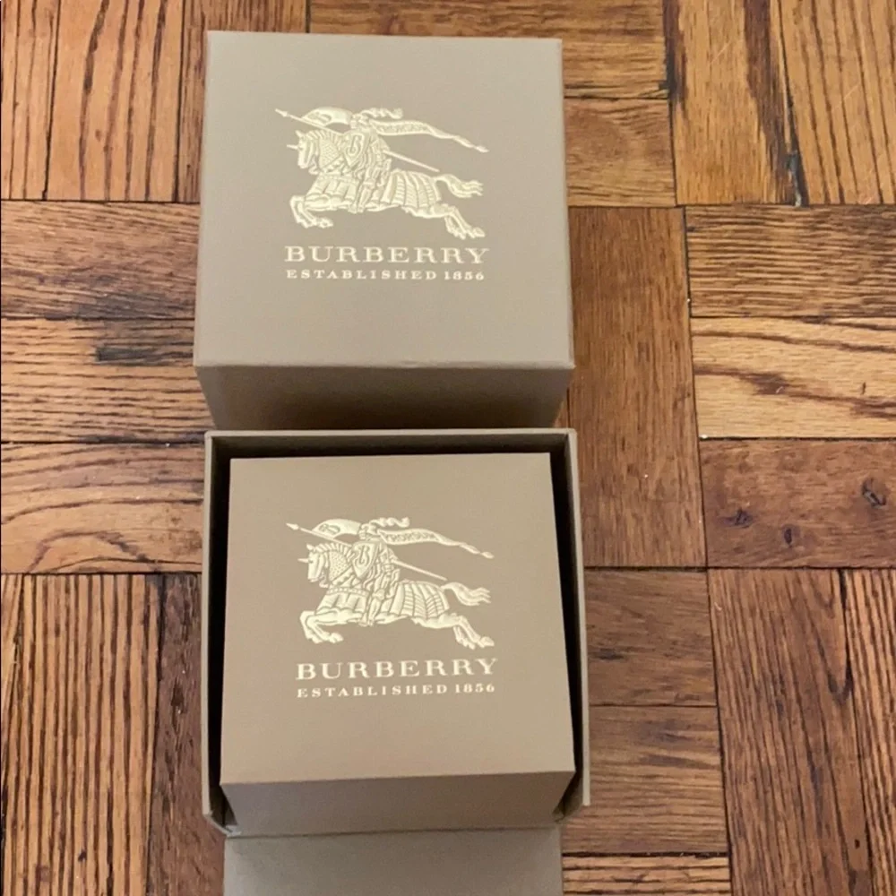 Burberry watch with case